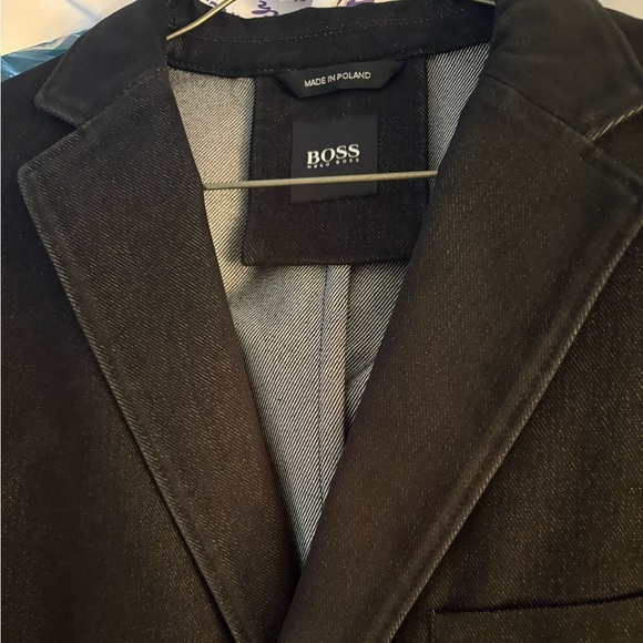 Stylish Classic Hugo Boss Charcoal
Casual Black Blazer for Men
Traditional fit - Picture 2 of 10